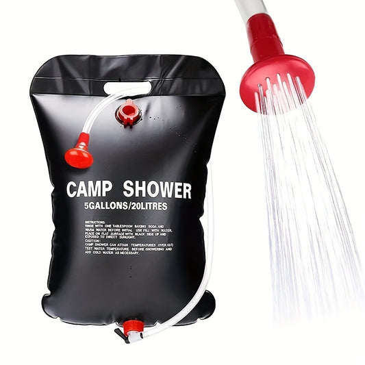 sac de douche, voyager, vanlife, camper, randonnée, douche portable