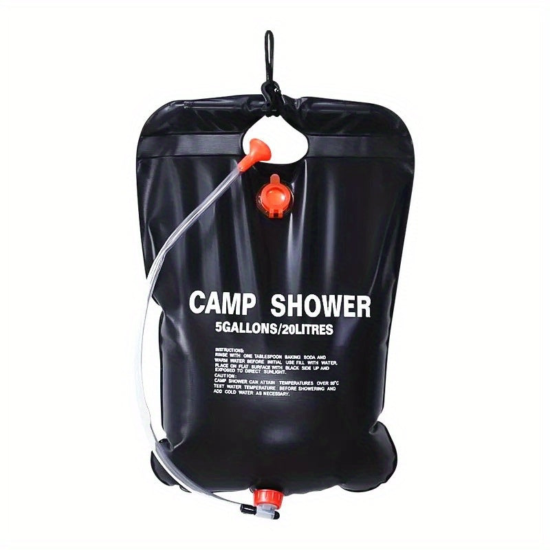 sac de douche, voyager, vanlife, camper, randonnée, douche portable, camping